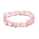 Newly Natural Stone Chip Beads Stretchy Bracelet Ethnic Style Colored Stone Bracelet dropshipping