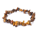 Newly Natural Stone Chip Beads Stretchy Bracelet Ethnic Style Colored Stone Bracelet dropshipping